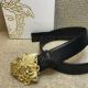 AAA Replica Versace Medusa Belt Yellow Gold Buckle Price - Black Leather (4)_th.jpg
